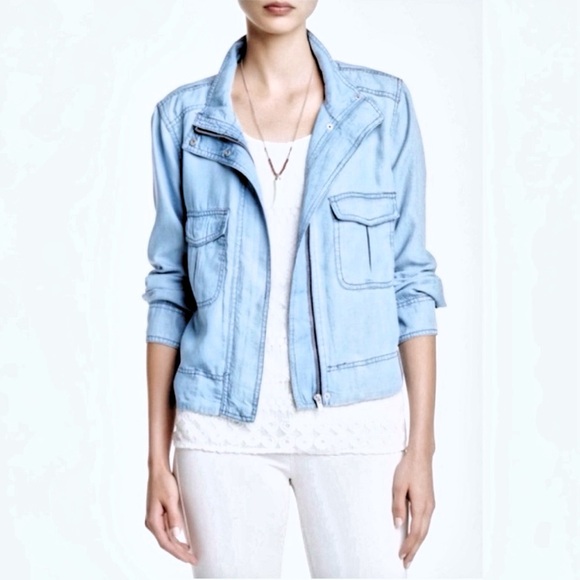 EUC BB Dakota Romy Jacket in 💯 Tencel - Basically Super Soft Light Jacket Small - Picture 5 of 11